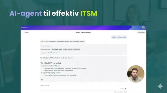 AI-agent til effektiv ITSM