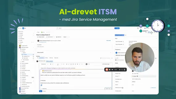 AI-drevet ITSM med Jira Service Management