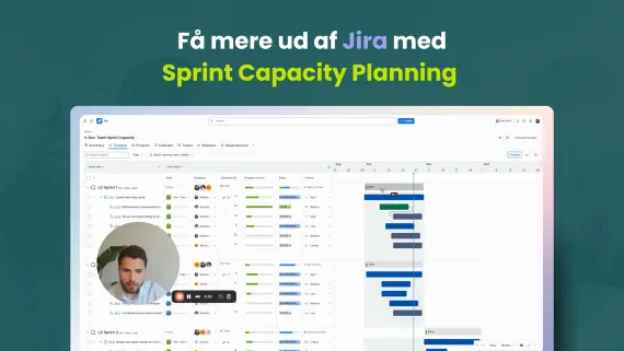 Få mere ud af Jira med Sprint Capacity Planning