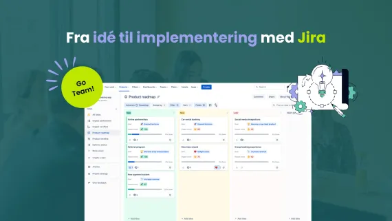 Fra idé til implementering med Jira