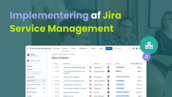 Implementering af Jira Service Management