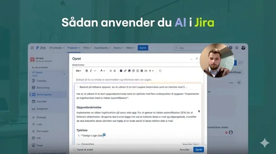 Sådan anvender du AI i Jira